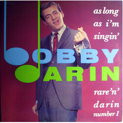Bobby Darin As Long As I'm Singin': Rare 'n' Darin Number 1 Vinyl LP USED