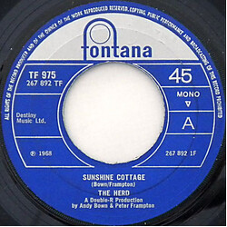 Herd Sunshine Cottage USED VINYL 7INCH SINGLE 45 RPM MONO