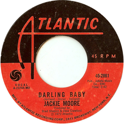 Jackie Moore Darling Baby / Something In A Look Vinyl 7" USED