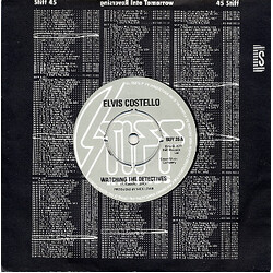 Elvis Costello Watching The Detectives USED VINYL 7INCH 45 RPM SINGLE