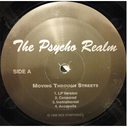 Psycho Realm Moving Through Streets / Sick Dogs USED VINYL 12INCH