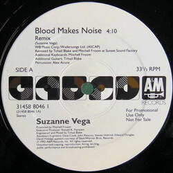 Suzanne Vega Blood Makes Noise USED VINYL 12INCH SINGLE PROMO 33 S RPM
