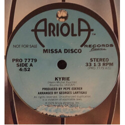 Missa Disco Kyrie USED VINYL 12INCH