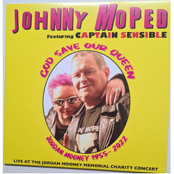 Johnny Moped / Captain Sensible God Save Our Queen, Jordan Mooney 1955-2022 USED VINYL 7INCH 45 RPM SINGLE LIMITED EDITION