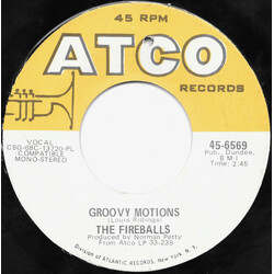 The Fireballs Groovy Motions  VINYL 7" USED
