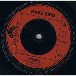 Rare Bird Virginia USED VINYL 7INCH 45 RPM SINGLE STEREO