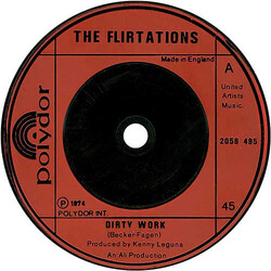 The Flirtations Dirty Work USED VINYL 7INCH 45 RPM SINGLE