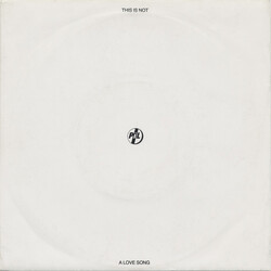 Public Image Limited This Is Not A Love Song VINYL 7" USED