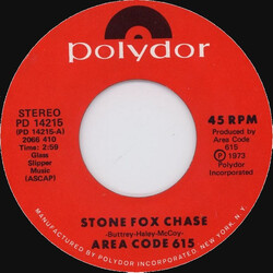 Area Code 615 Stone Fox Chase USED VINYL 7INCH 45 RPM