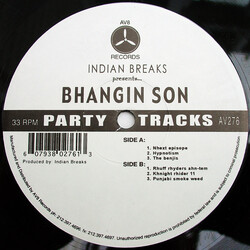 Indian Breaks Bhangin Son USED VINYL 12INCH 33 S RPM