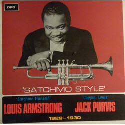 Louis Armstrong / Jack Purvis Satchmo Style Vinyl LP USED