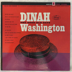 Dinah Washington The Good Old Days Vinyl LP USED