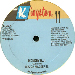 Major Mackerel / African Monkey D.J. / Just One Wuk USED VINYL 12INCH