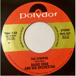 David Rose & His Orchestra The Stripper / Love Is A Many Splendored Thing USED VINYL 7INCH SINGLE 45 RPM