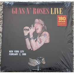 Guns N' Roses Live In New York City February 2 1988 Vinyl LP USED