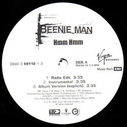 Beenie Man Hmm Hmm USED VINYL 12INCH