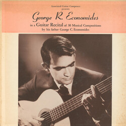 George R. Economides Guitar Recital Vinyl LP USED