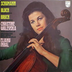 Robert Schumann / Ernest Bloch / Max Bruch / Christine Walevska / Eliahu Inbal Cello Concerto / Schelomo / Kol Nidrei Vinyl LP USED