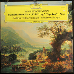 Robert Schumann / Berliner Philharmoniker / Herbert von Karajan Symphonien Nr. 1 ,,Frühling" = "Spring" • Nr. 4 Vinyl LP USED