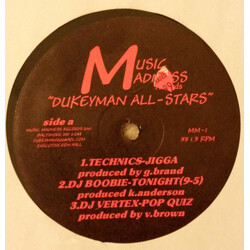 Various Dukeyman All-Stars USED VINYL 12INCH EP