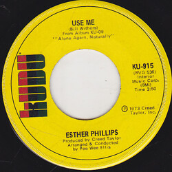 Esther Phillips Use Me / Let Me In Your Life USED VINYL 7INCH 45 RPM SINGLE