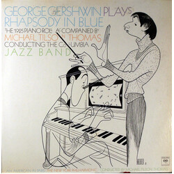 George Gershwin / Michael Tilson Thomas / The Columbia Jazz Band Rhapsody In Blue (The 1925 Piano Roll) Vinyl LP USED