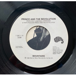 Prince And The Revolution Mountains USED VINYL 7INCH 45 RPM SINGLE STYRENE STEREO