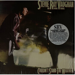 Stevie Ray Vaughan & Double Trouble Couldn't Stand The Weather Vinyl LP USED
