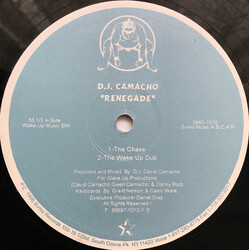 David Camacho Renegade VINYL 12" USED