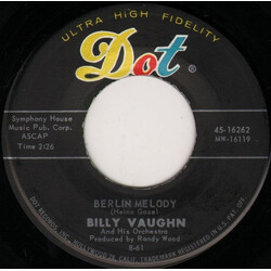 Billy Vaughn And His Orchestra Berlin Melody USED VINYL 7INCH SINGLE 45 RPM