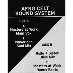 Afro Celt Sound System Release VINYL 12" USED