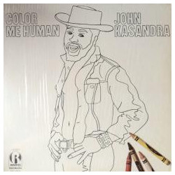 John KaSandra Color Me Human Vinyl LP USED