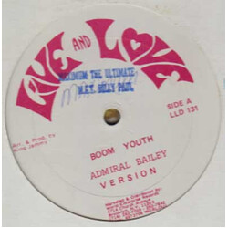 Admiral Bailey / The Jays Boom Youth / Crystal Blue Persuasion USED VINYL 12INCH 45 RPM