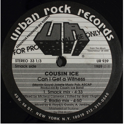 Cousin Ice Can I Get A Witness Vinyl 12" USED
