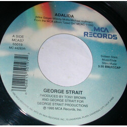 George Strait Adalida USED VINYL 7INCH 45 RPM