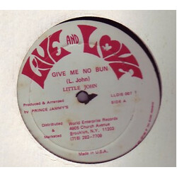 Little John / Admiral Bailey Give Me No Bun / Top Celebrity USED VINYL 12INCH