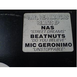 Vinyl Reanimators Vinyl Reanimators Remixes EP USED VINYL 12INCH 33 S RPM EP WHITE LABEL