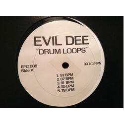 Evil Dee Drum Loops Vinyl LP USED