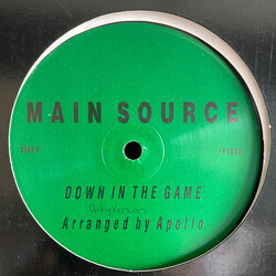 Main Source How My Man Went Down In The Game / Live At The BBQ USED VINYL 12INCH 33 S RPM
