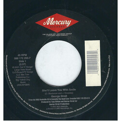George Strait She'll Leave You With A Smile USED VINYL 7INCH 45 RPM SINGLE