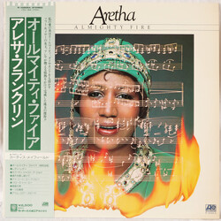 Aretha Franklin Almighty Fire Vinyl LP USED