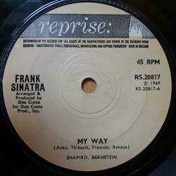 Frank Sinatra My Way USED VINYL 7INCH 45 RPM