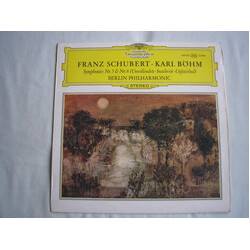 Franz Schubert / Karl Böhm / Berliner Philharmoniker Symphonien Nr. 5 & Nr. 8 (Unvollendete · Inachevée · Unfinished) Vinyl LP USED