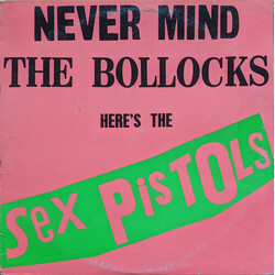 Sex Pistols Never Mind The Bollocks Here's The Sex Pistols Vinyl LP USED