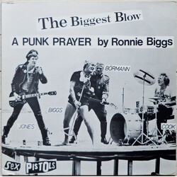 Sex Pistols The Biggest Blow (A Punk Prayer By Ronnie Biggs) / My Way USED VINYL 12INCH 45 RPM SINGLE REPRESS
