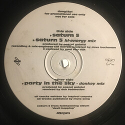Inspiral Carpets Saturn 5 / Party In The Sky USED VINYL 12INCH 45 RPM PROMO