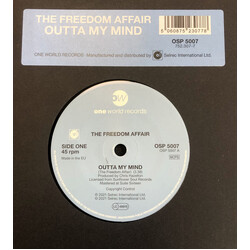The Freedom Affair Outta My Mind USED VINYL 7INCH 45 RPM SINGLE LIMITED EDITION