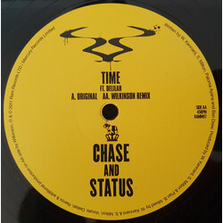 Chase & Status Time USED VINYL 12INCH 45 RPM REPRESS