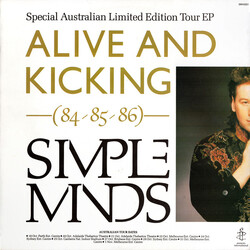 Simple Minds Alive And Kicking -(84/85/86)- USED VINYL 12INCH 33 S RPM EP LIMITED EDITION SPECIAL EDITION STEREO
