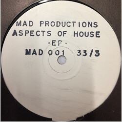 Mad Productions Aspects Of House EP USED VINYL 12INCH